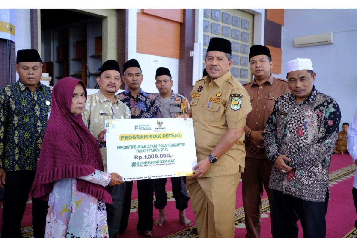 Bupati Siak harapkan pemahaman zakat masyarakat meningkat