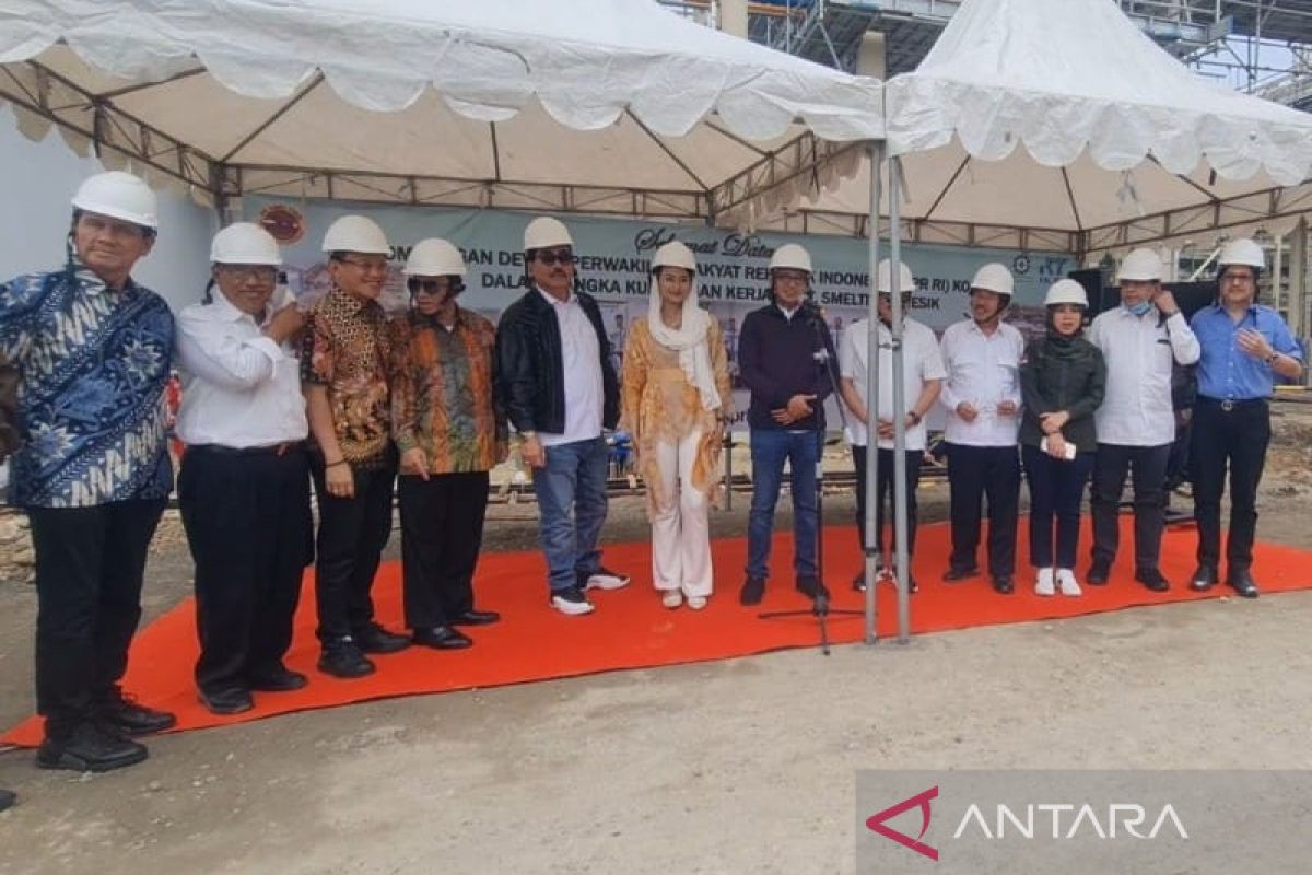 DPR RI apresiasi progres pengembangan smelter di PT Smelting