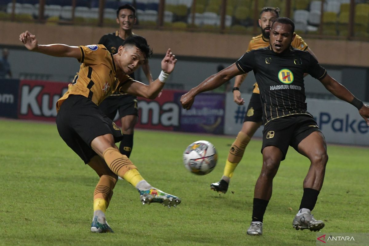 Gol Buyung bawa Barito Putera curi satu poin Bhayangkara FC