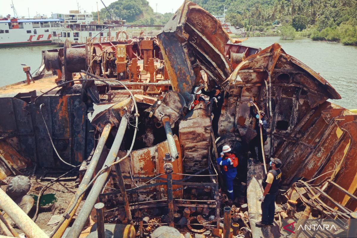 Polda NTB tunggu hasil labfor kebakaran kapal tanker Kristin