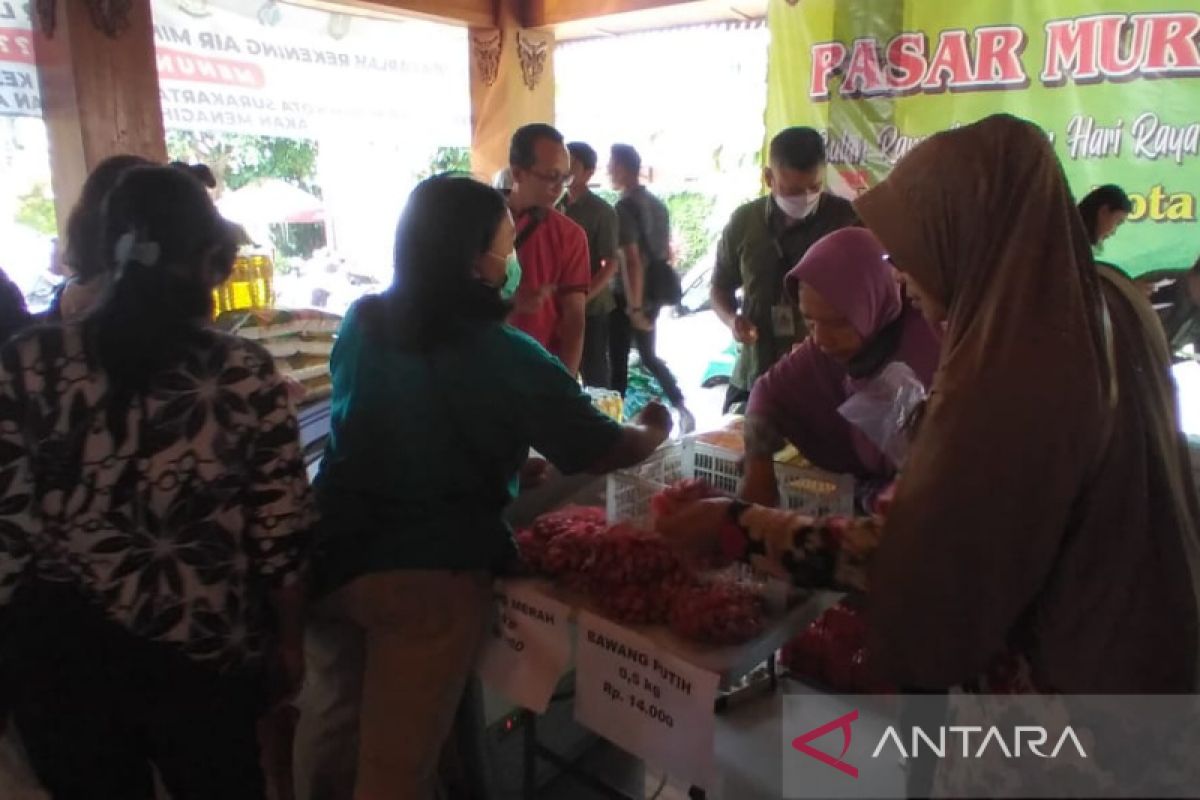 Pemkot Surakarta gelar pasar murah untuk kendalikan  harga