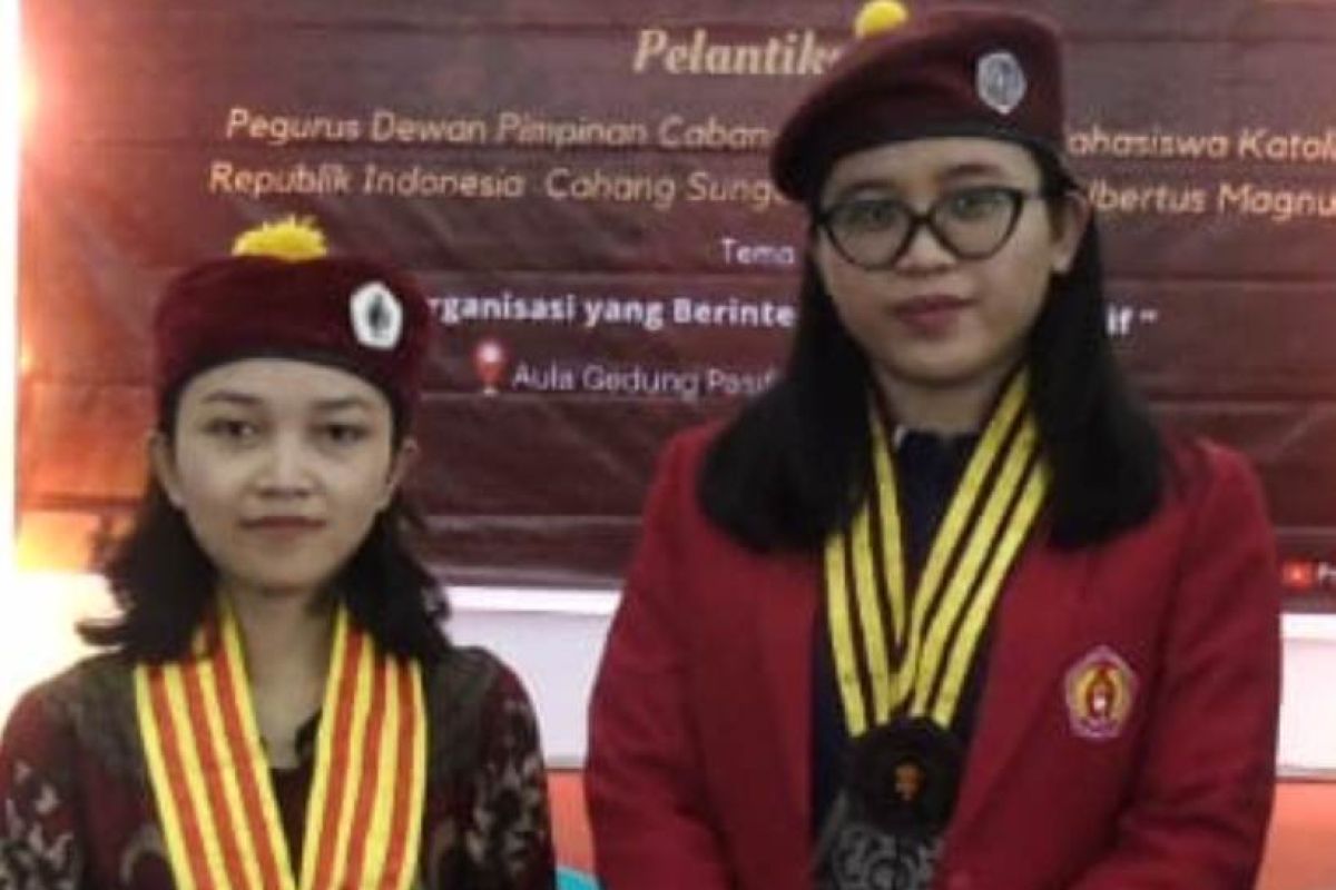 Lidia Yasinta resmi pimpin PMKRI Sungai Raya Periode 2023- 2024