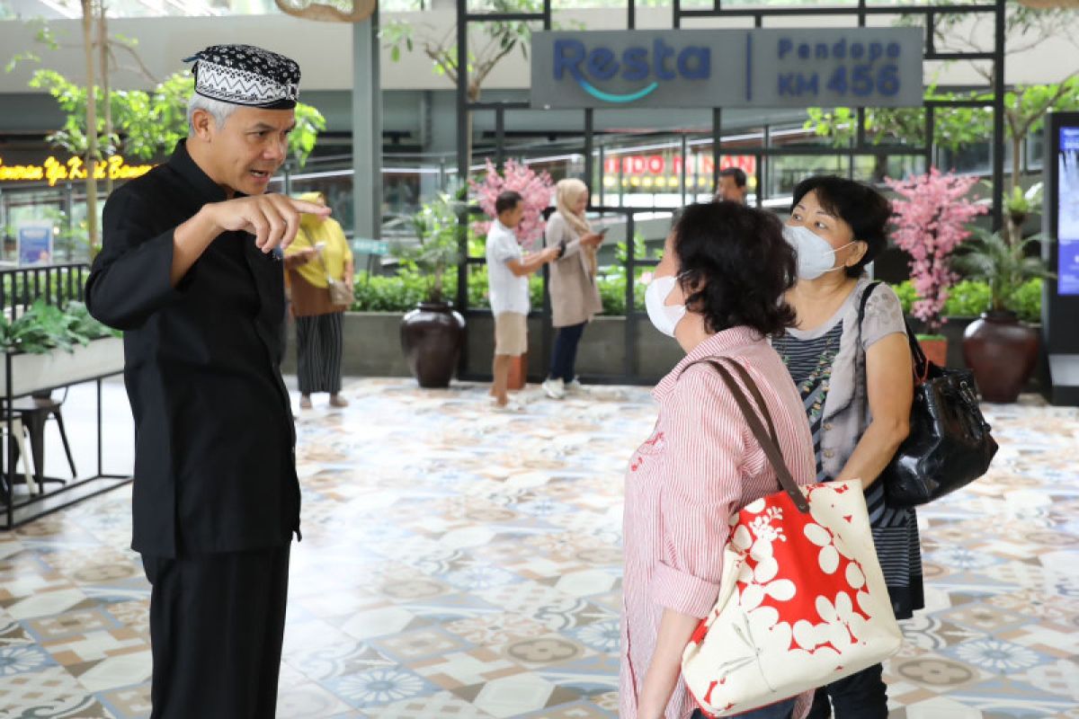 Gubernur Ganjar Pranowo minta pemudik jaga kebersihan tempat istirahat di jalan tol