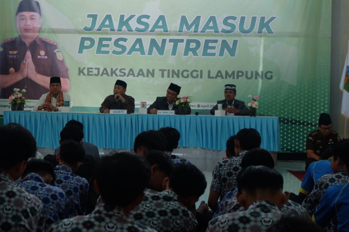 Kejati Lampung minta santri tak takut laporkan pengasuh yang melakukan pelanggaran