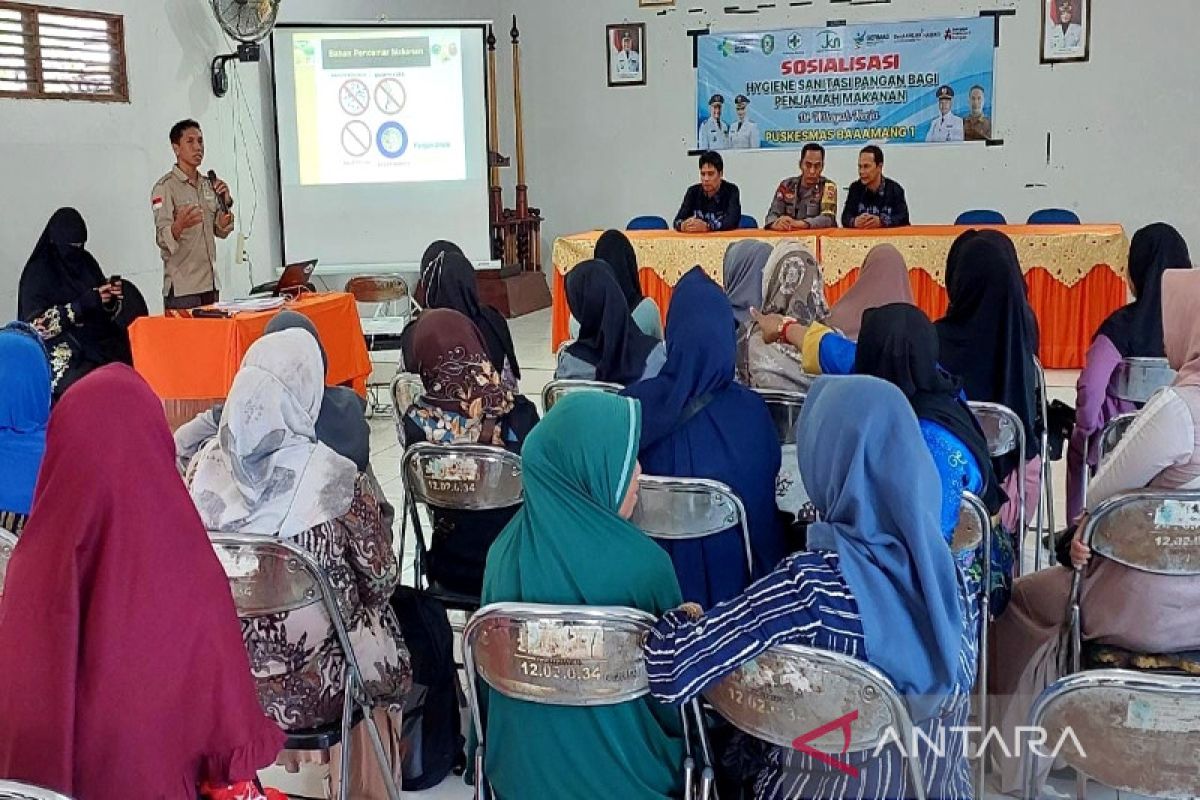 Pelaku usaha di Sampit diedukasi keamanan pangan cegah keracunan massal terulang
