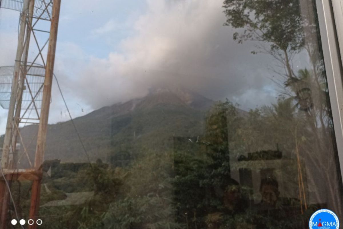 PVMBG imbau masyarakat waspadai awan panas guguran Karangetang