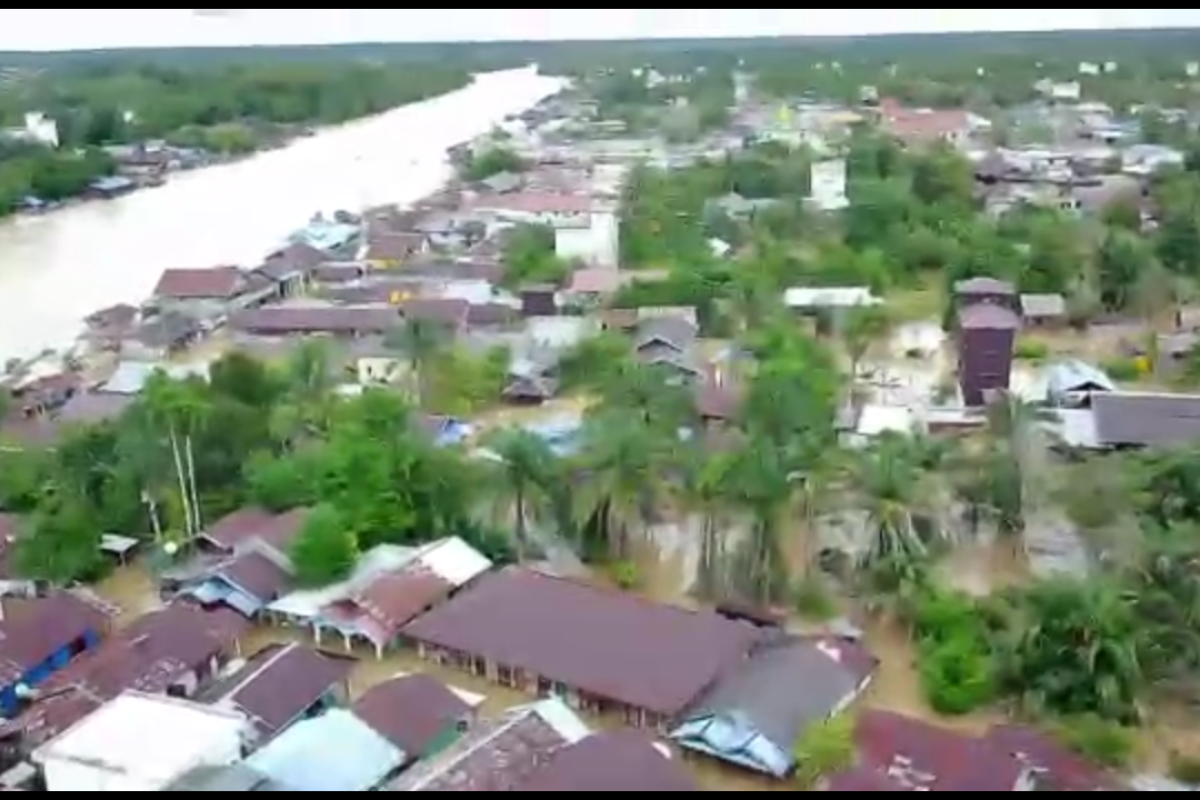 BNPB: Banjir di Barito Selatan membuat 15.268 jiwa terdampak