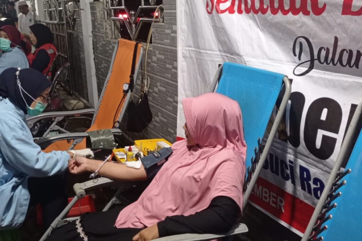 PMI Jember dapat 1.359 kantong darah hingga pertengahan Ramadhan