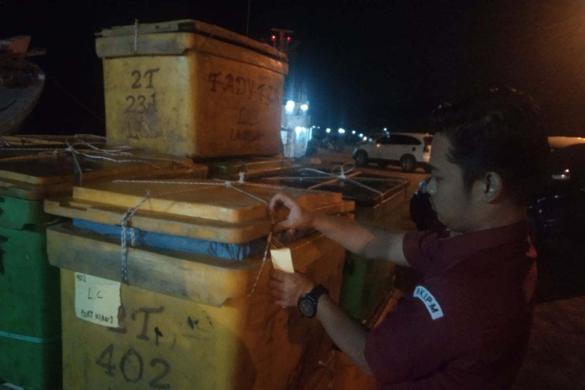 Ekspor perikanan Aceh ke Malaysia lewat Langsa capai 17 ton