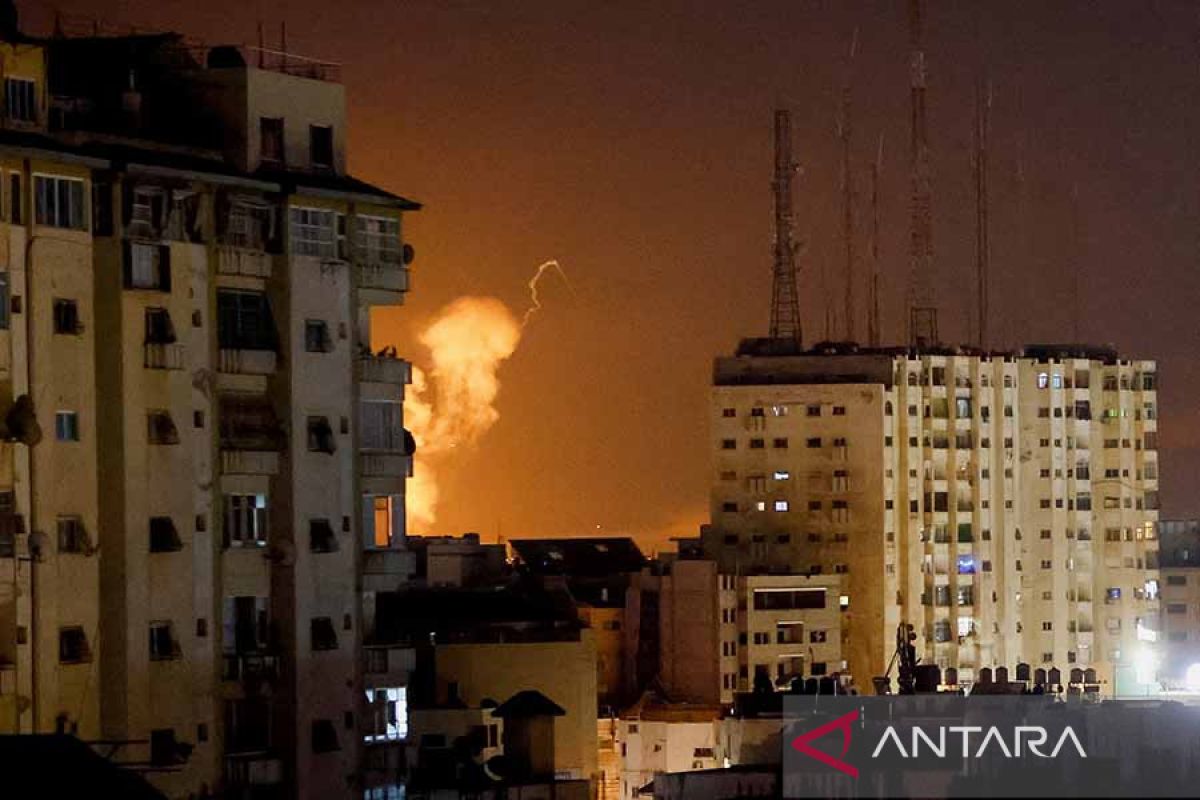 Israel Luncurkan Serangan Udara Ke Gaza - ANTARA News Bangka Belitung