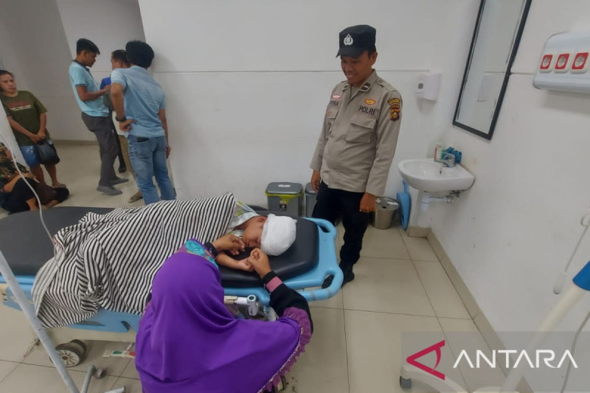 Seorang bocah di OKU Sumsel tersambar Kereta Api Kuala Stabas