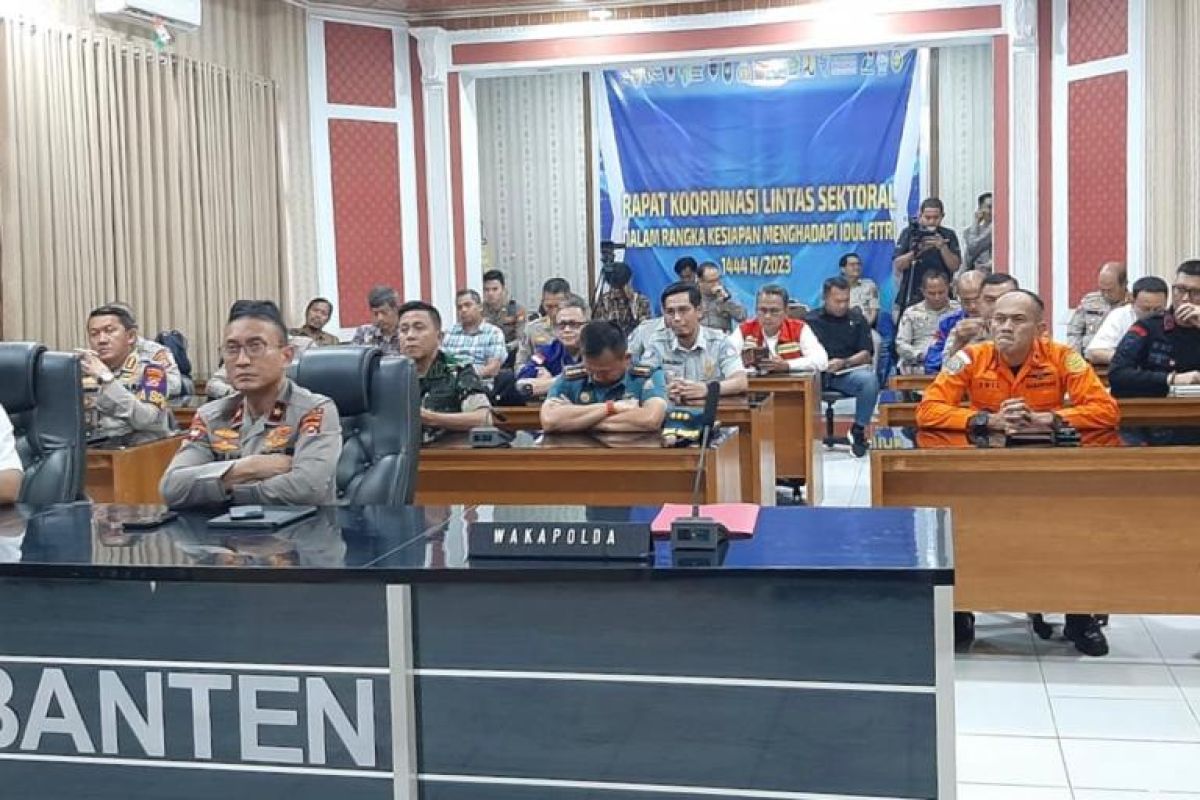 Kacab Jasa Raharja Banten hadiri Rakor Lintas Sektoral Bidang Operasional 2023 dan Pengamanan Idul Fitri 1444 H