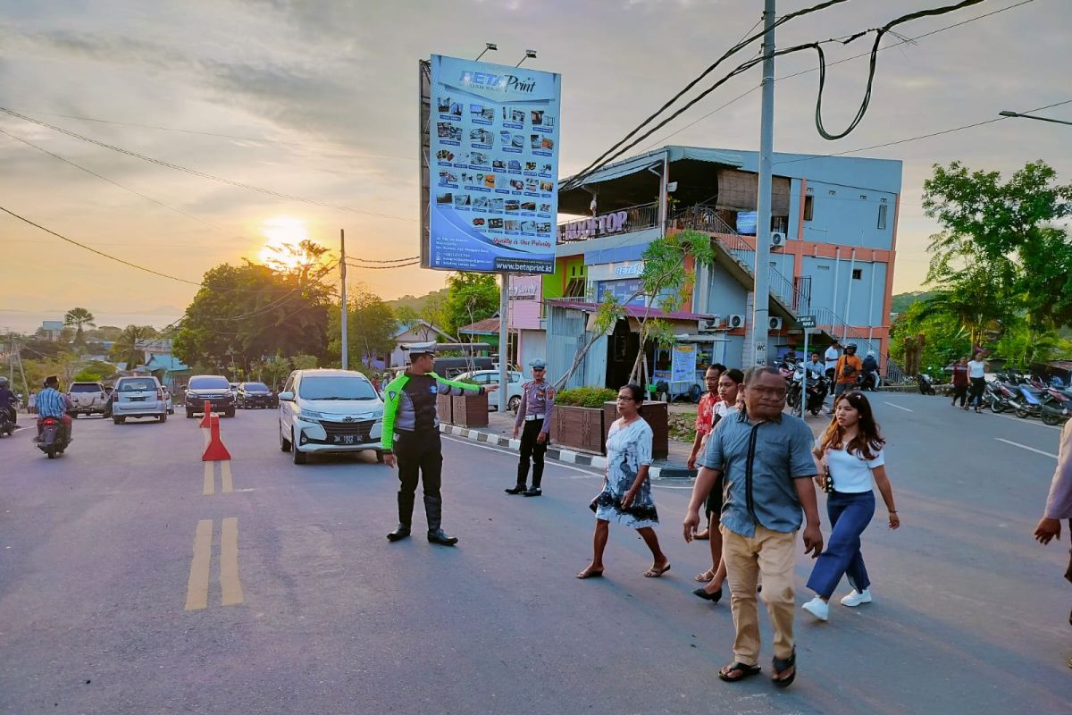 Polisi siagakan 200 personel jaga keamanan gereja di Mabar