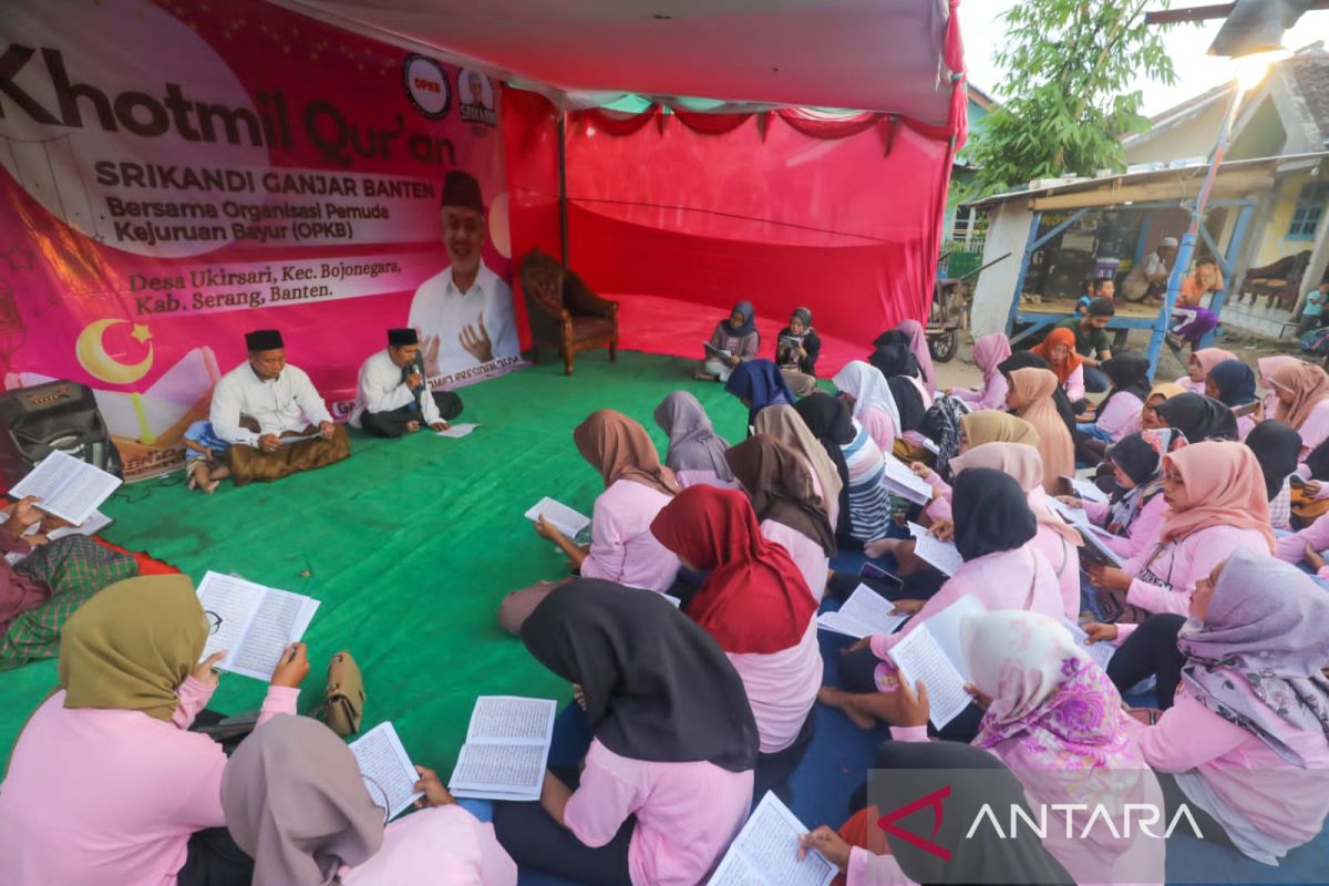 Srikandi Ganjar Banten Ajak Perempuan Khotmil Al-Qur'an untuk Tunggu Waktu Berbuka