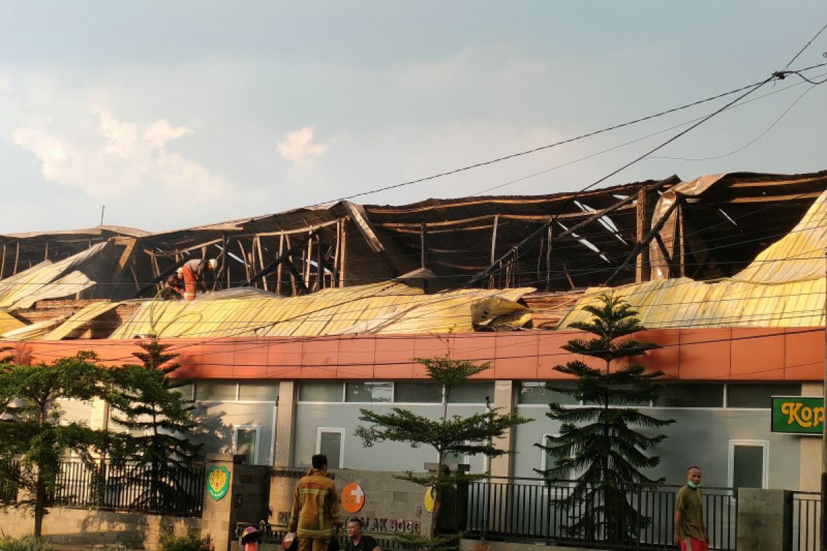 Petugas gabungan berhasil padamkan kebakaran di Rumah Sakit Salak Kota Bogor