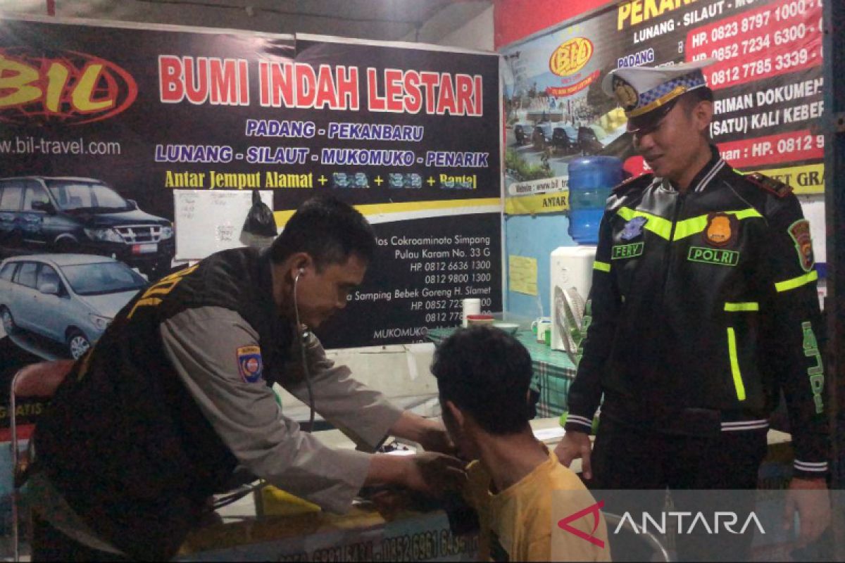 Jelang arus mudik, sopir angkutan umum di Bengkulu akan dites urin