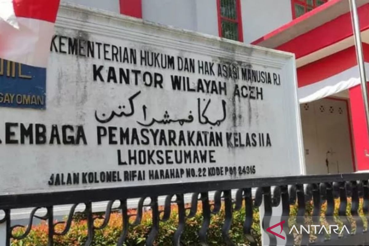 279 narapidana Lapas Lhokseumawe diusulkan dapat remisi Idul Fitri