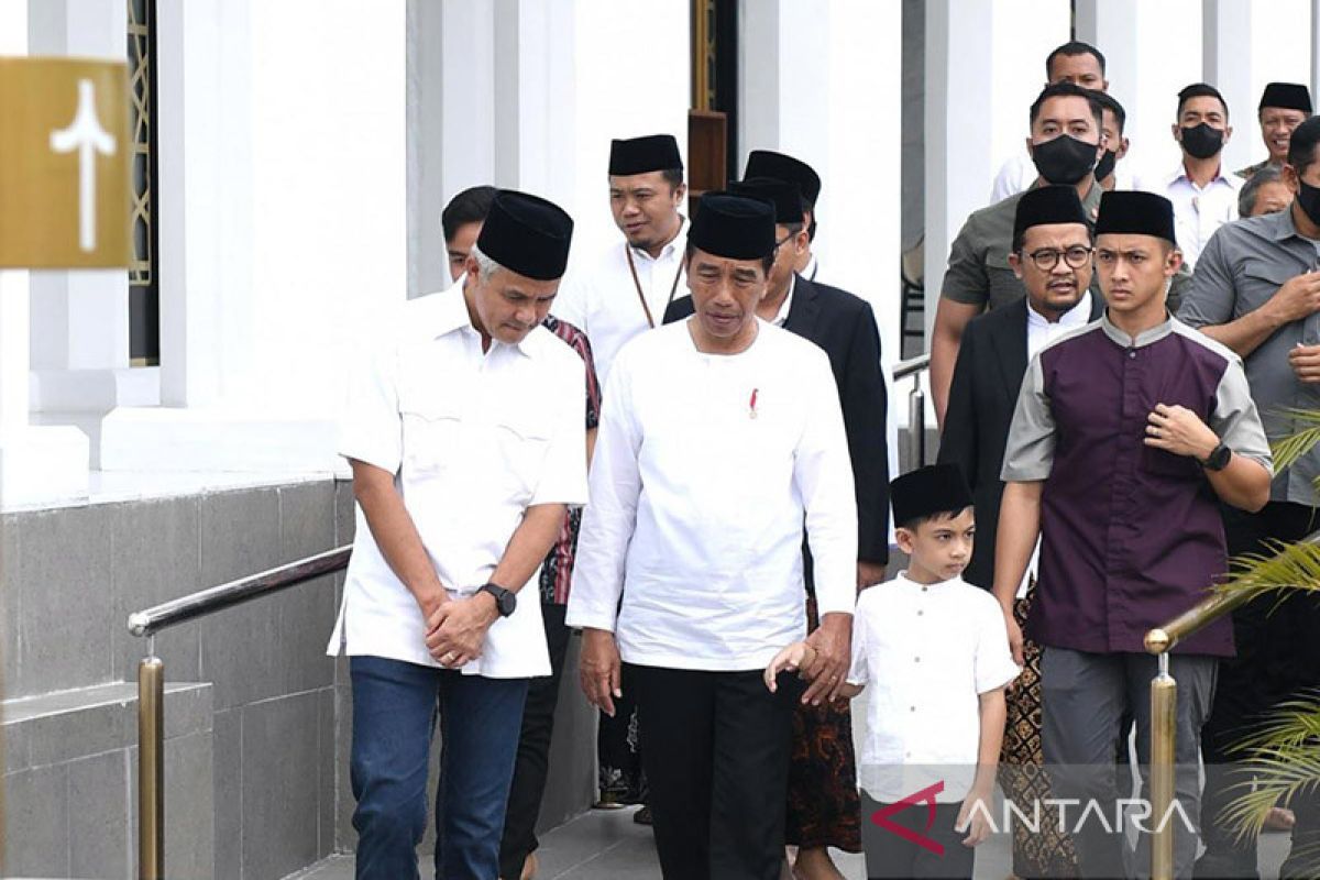 Presiden Jokowi dijadwalkan salat Id di Masjid Sheikh Zayed Surakarta