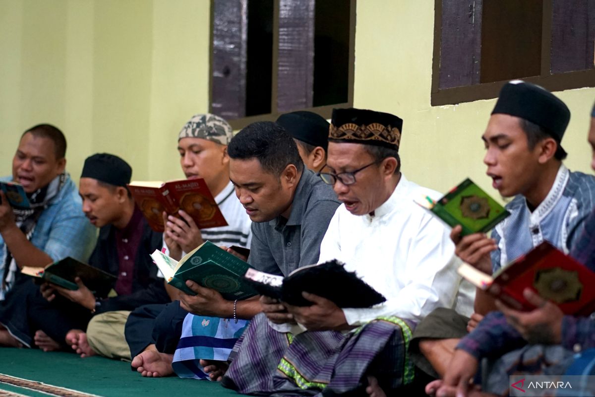 Puluhan warga binaan Khatam Raya di Lapas Gorontalo