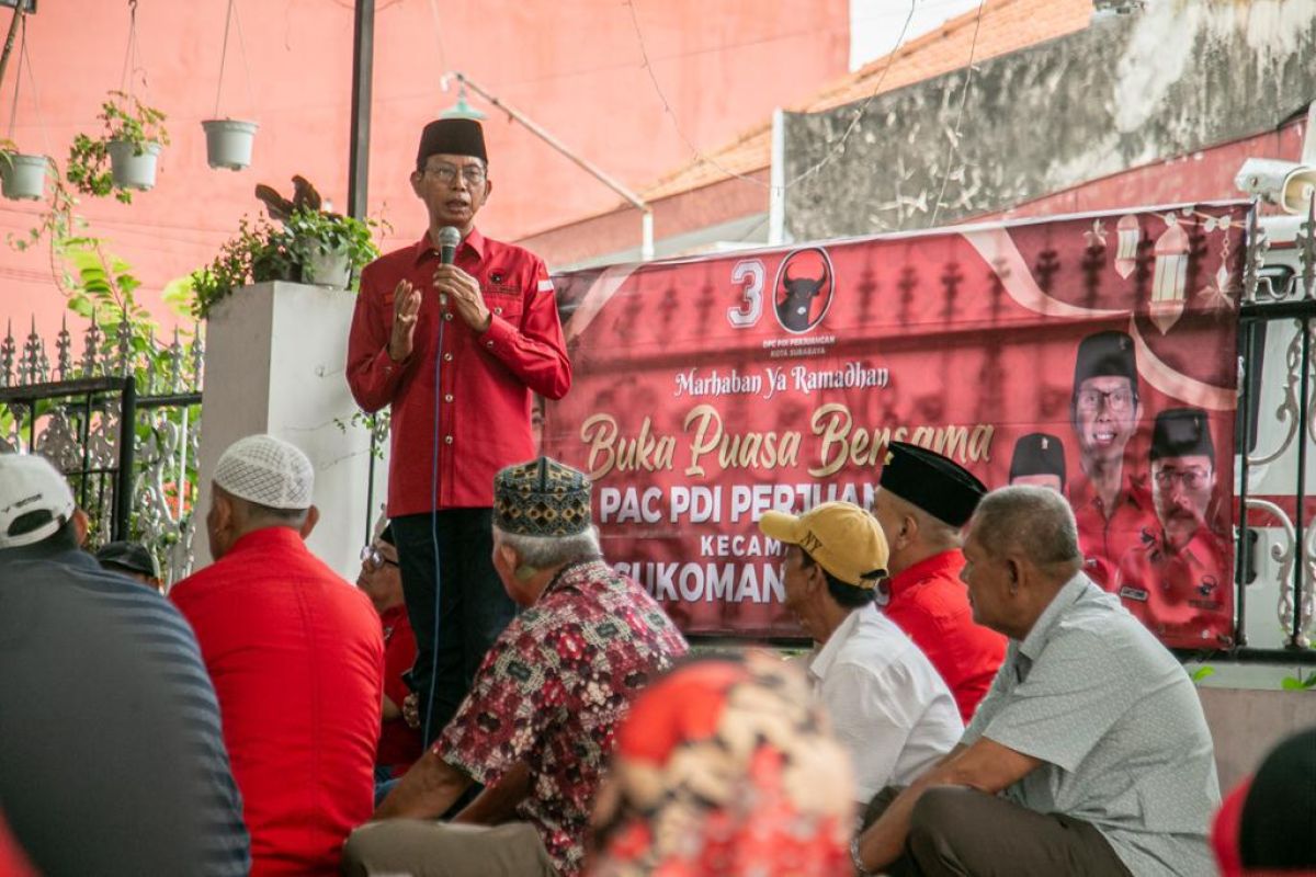 PDIP Surabaya perkuat kerja kerakyatan jelang Pemilu 2024