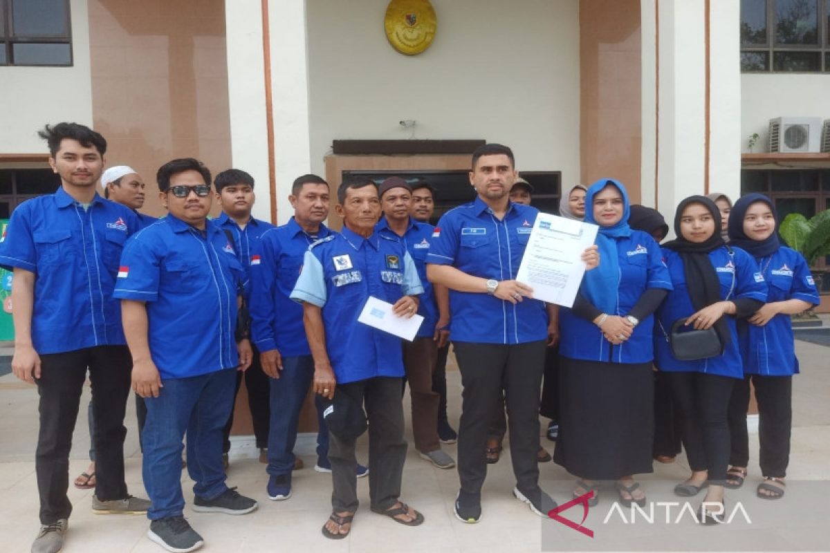 Pengurus Partai Demokrat datangi PN Kapuas minta perlindungan hukum