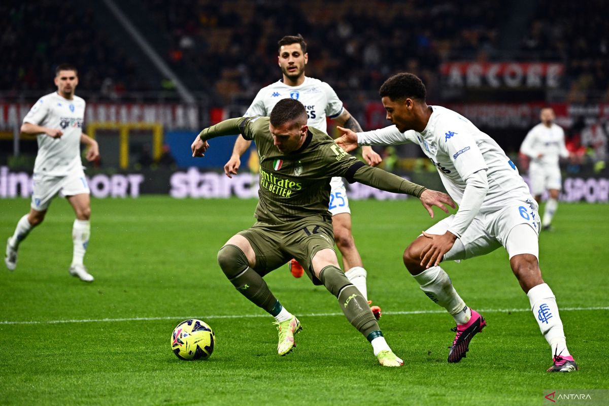 AC Milan lawan Empoli dengan hasil imbang 0-0