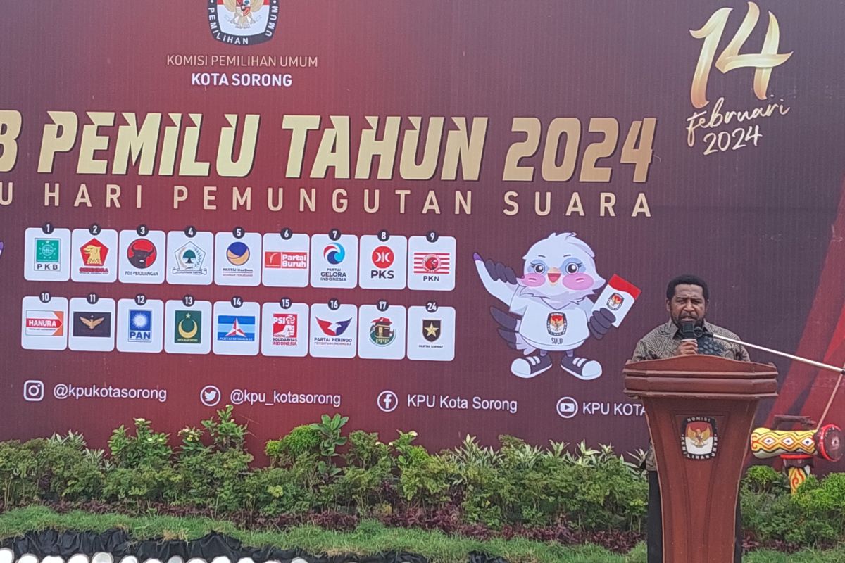 KPU ajak parpol Kota Sorong gelorakan semangat Kirab Pemilu 2024