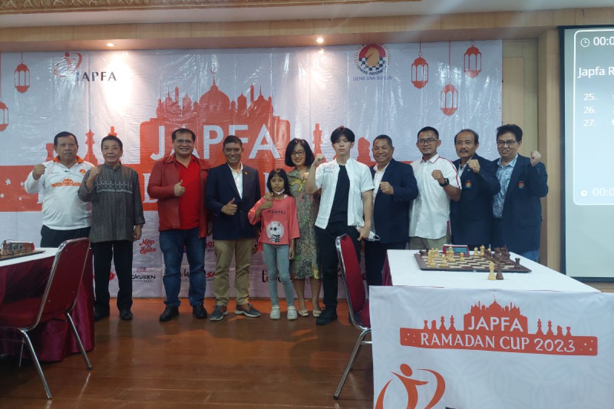 Turnamen catur cepat Japfa Ramadan Cup 2023 catat peningkatan peserta