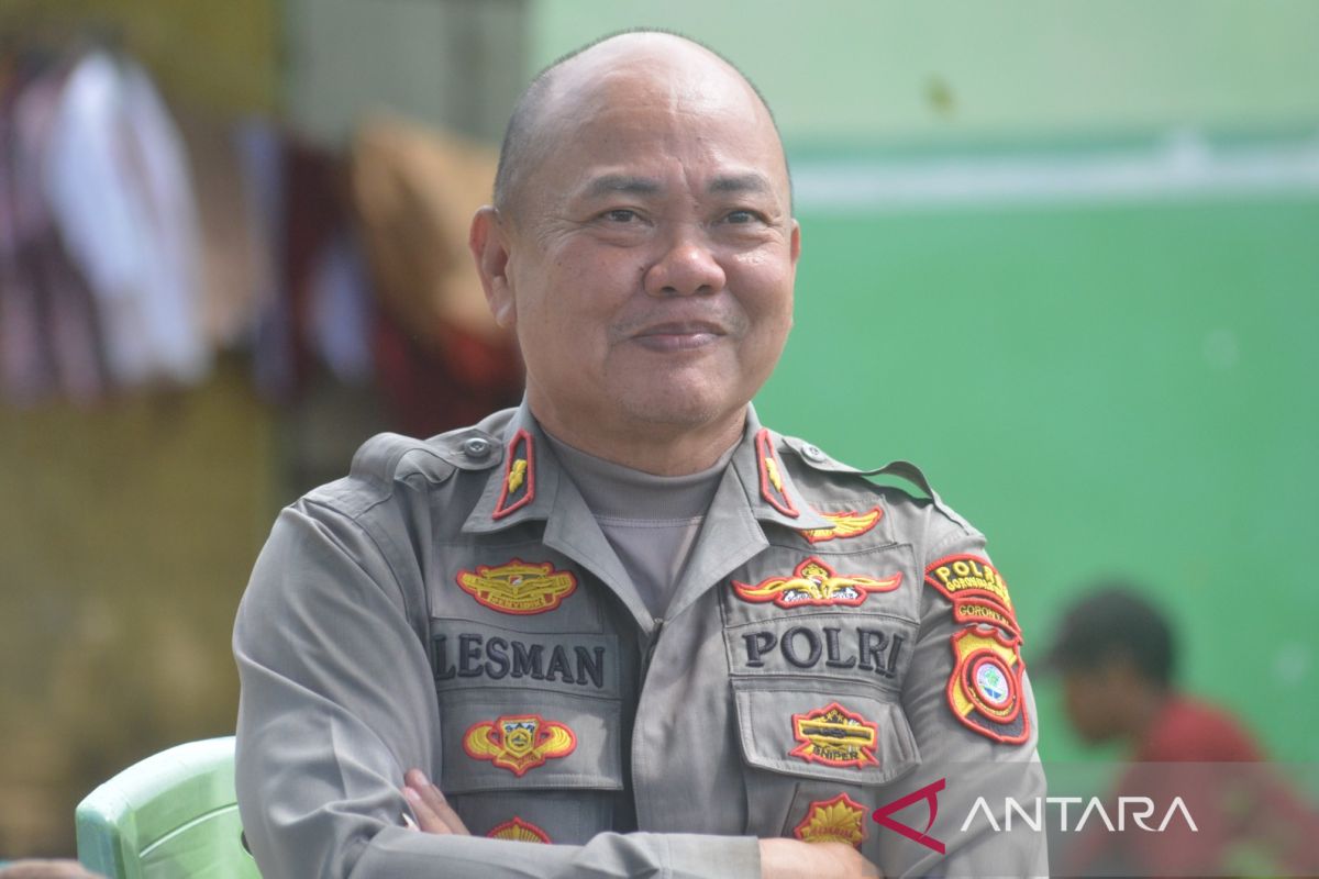 Polres Gorut optimalkan arus lalu lintas pasar senggol