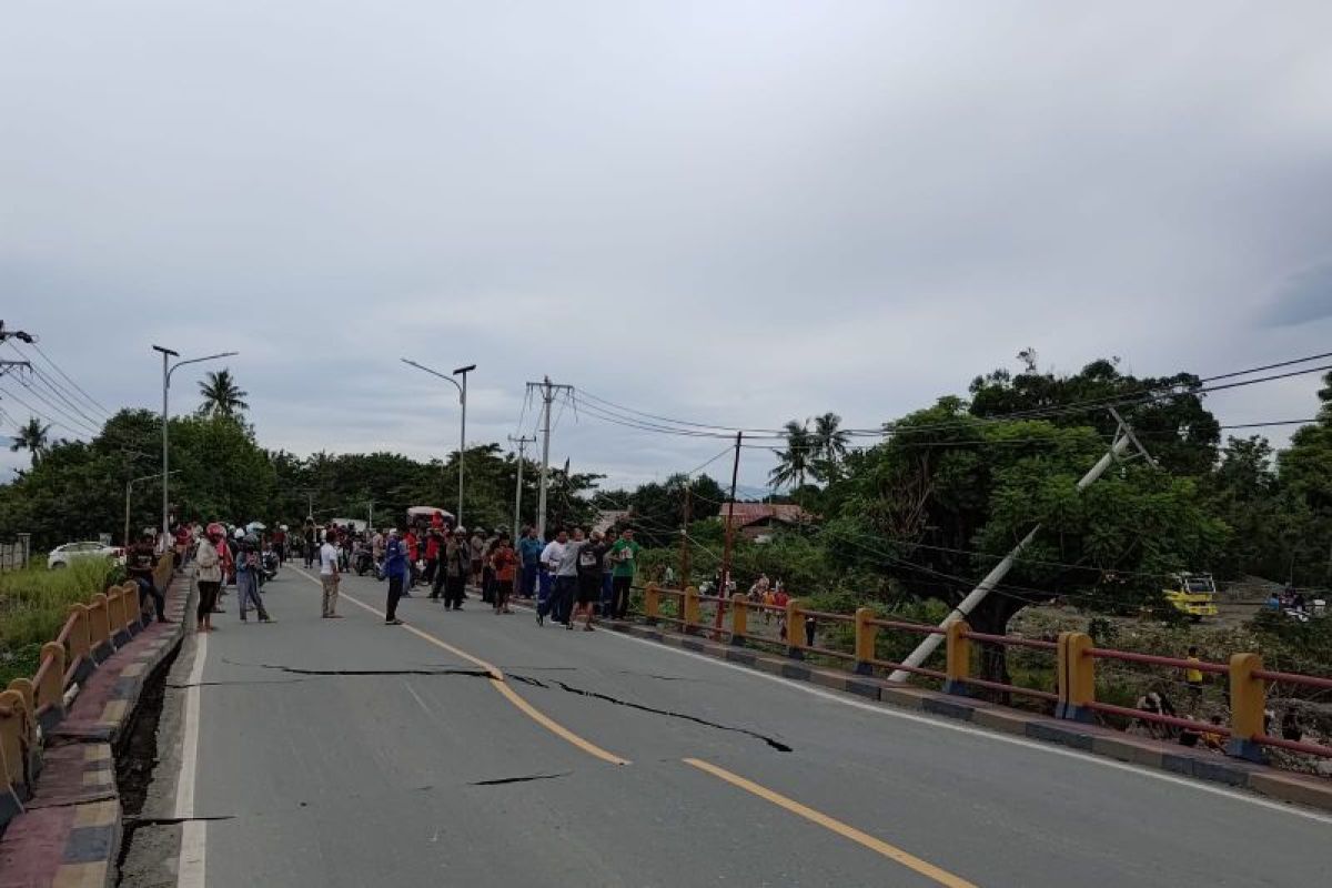 Pemkot Palu apresiasi BPJN buat jalan darurat setelah jembatan amblas