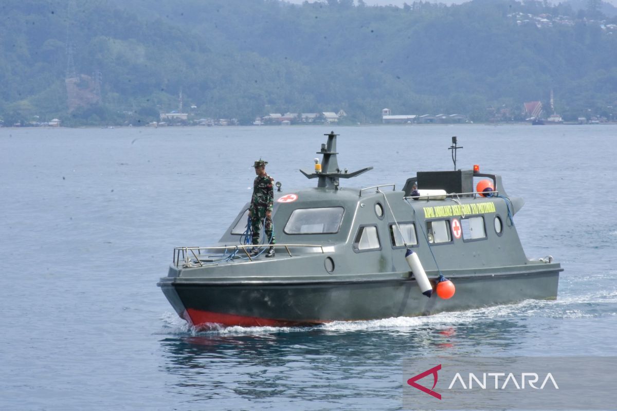 Bekangdam Pattimura sediakan kapal ambulans evakuasi di laut