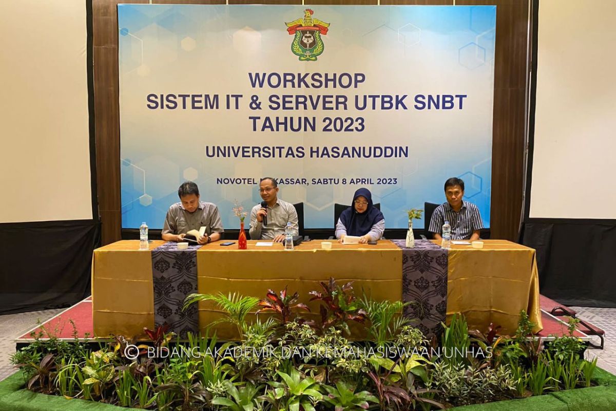 Unhas gelar workshop IT persiapan UTBK-SNBT 2023