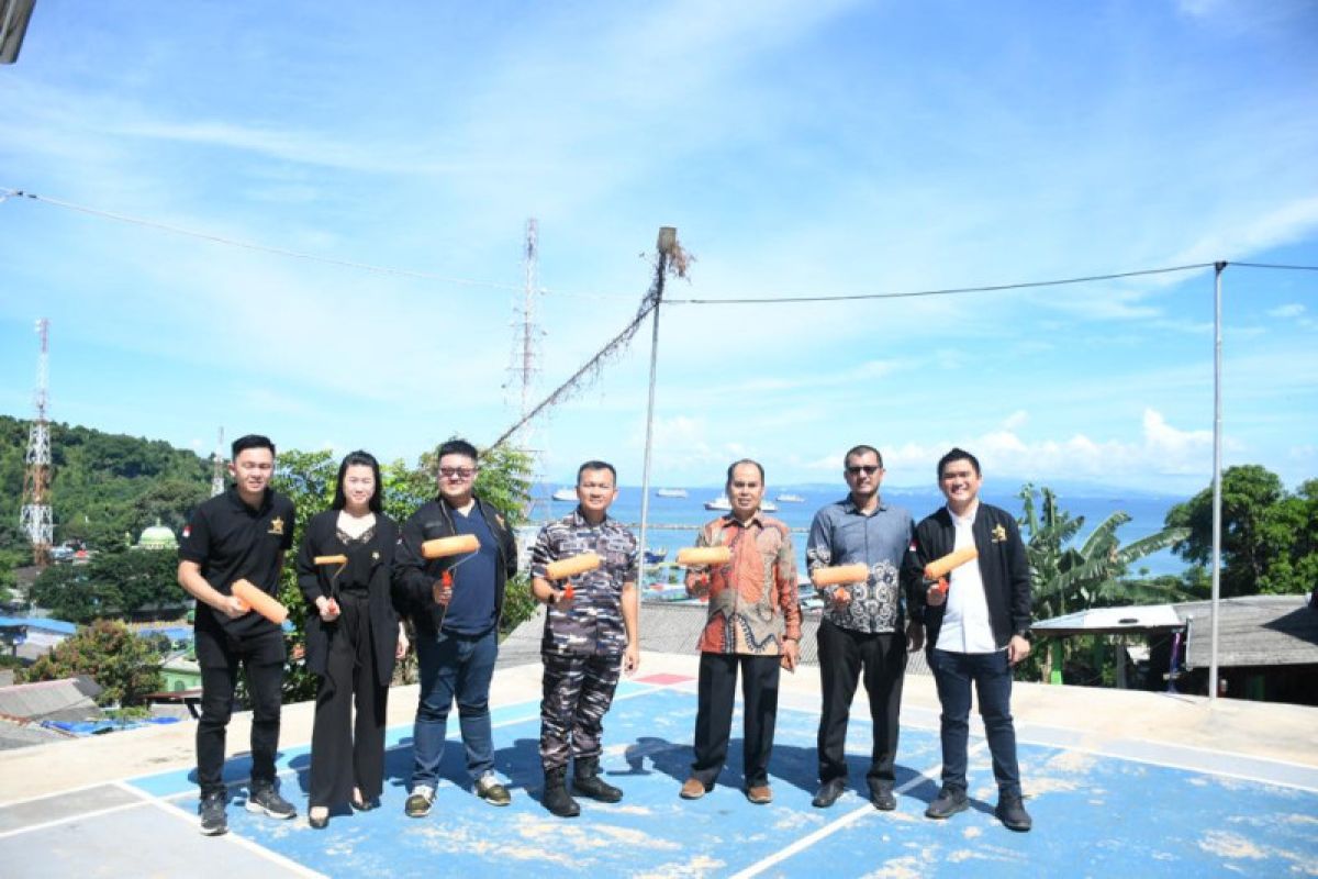 Lanal Banten dan Idepreneurs Club bentuk kampung tematik di Merak, Cilegon