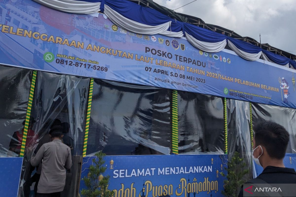 Polres dirikan  posko terpadu di Pelabuhan  Belawan selama Lebaran 2023