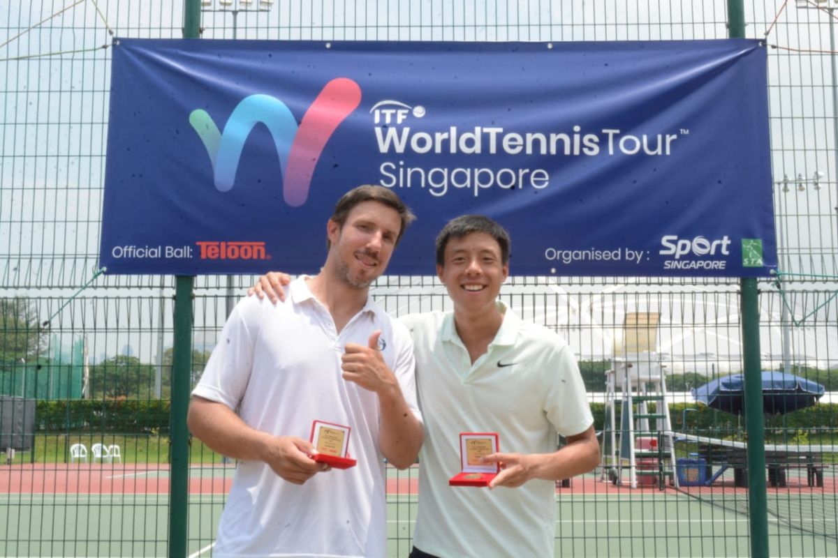 Justin Barki juarai ganda ITF M15 Singapura