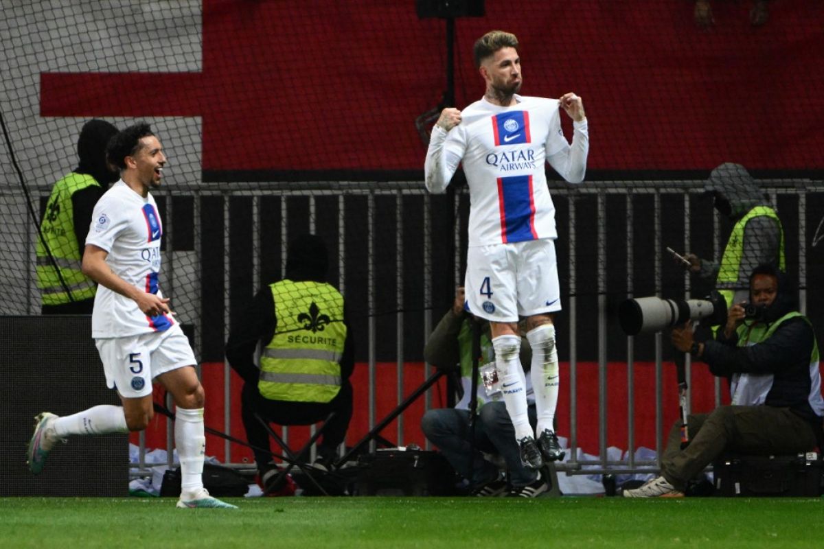 Liga Prancis - Tekuk Nice 2-0, PSG kokohkan di puncak klasemen