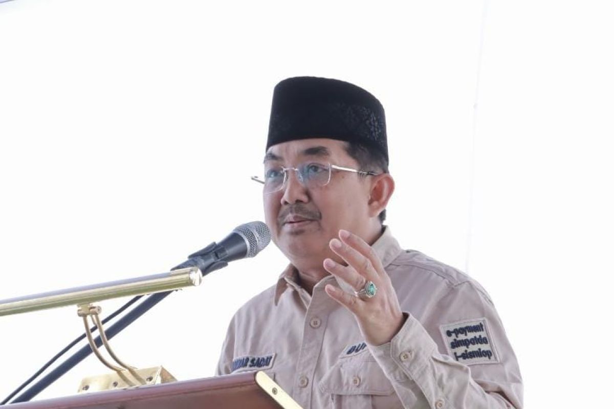 Bupati Tanjabbar Safari Ramadan di Masjid Nurul Iman Kuala Tungkal