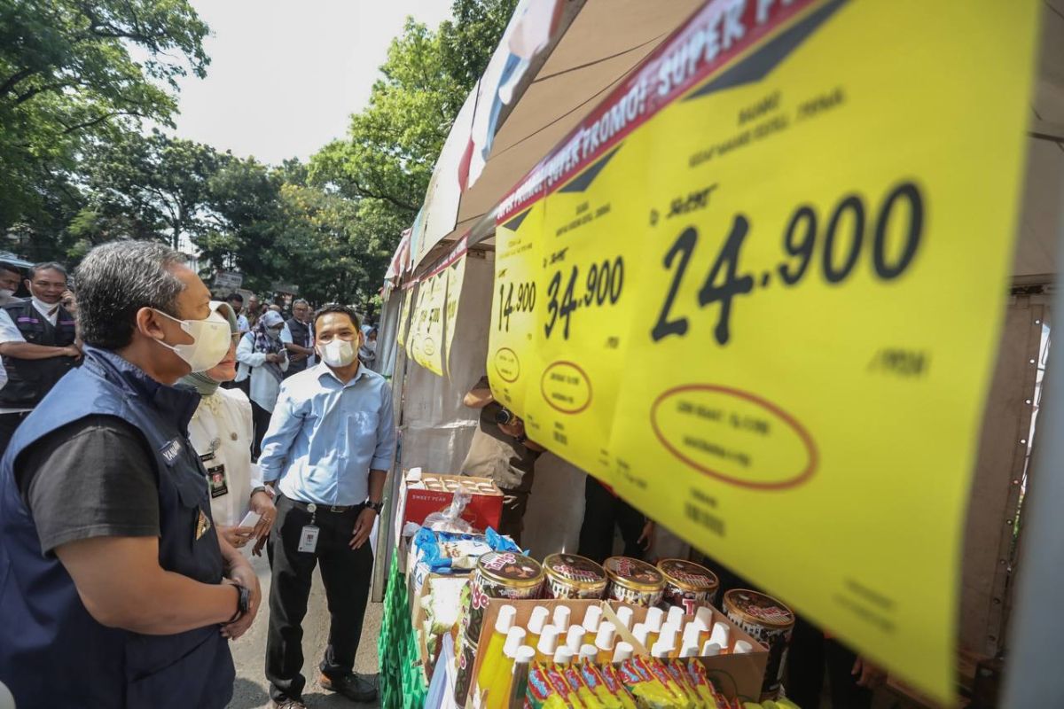 Kota Bandung terus pantau harga pasar seiring berakhirnya pasar murah