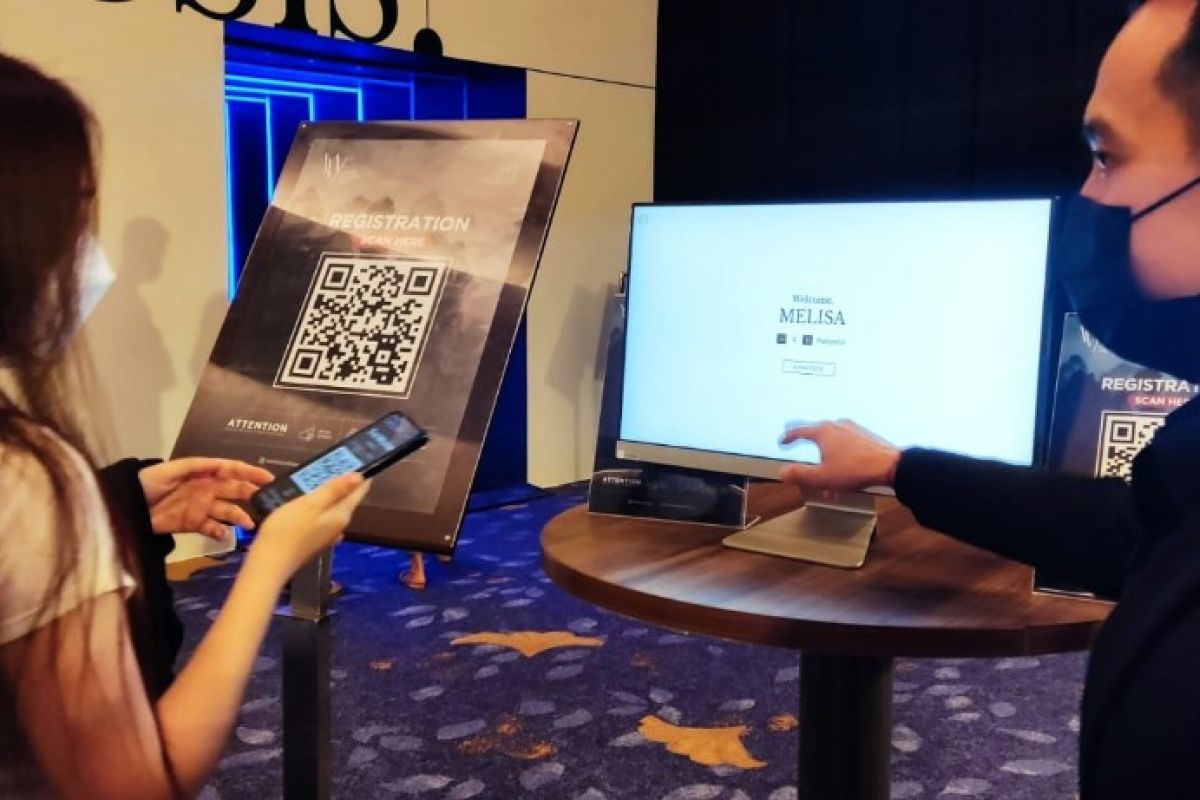 Daftar kehadiran tamu dan undangan kini serba digital