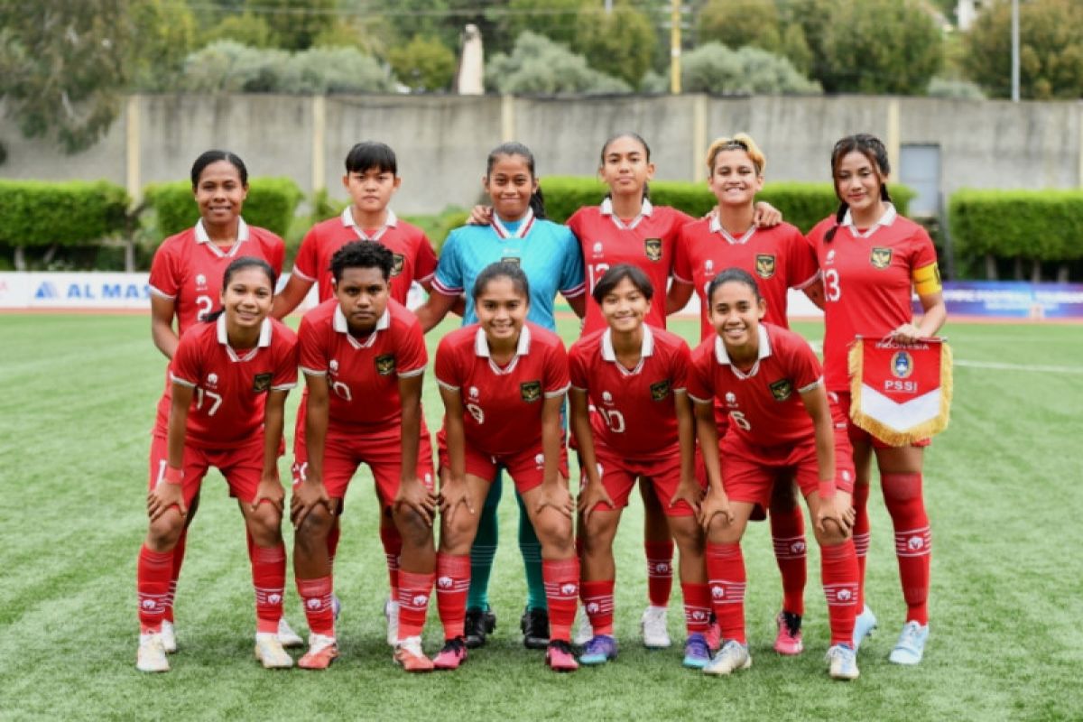 Timnas putri Indonesia takluk 0-4 dari Taiwan pada laga kualifikasi Olimpiade 2024