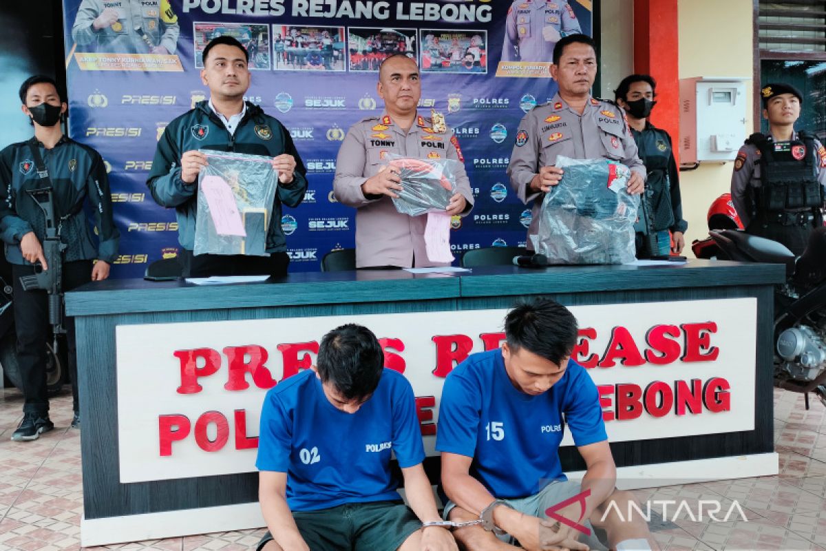 Aparat Polres Rejang Lebong tangkap dua pelaku pembunuhan sadis