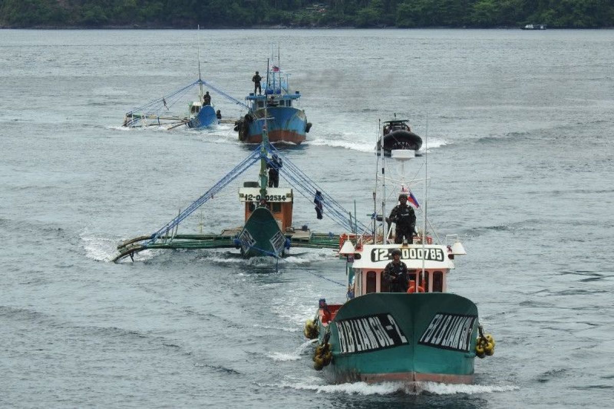 KKP tangkap enam kapal ikan asing ilegal di Laut Natuna dan Sulawesi