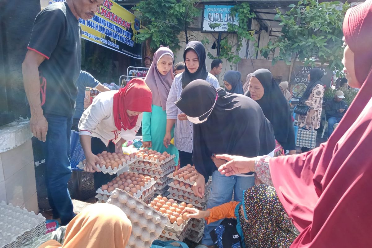 Disdag: Harga telur di Mataram naik menjelang Idul Fitri