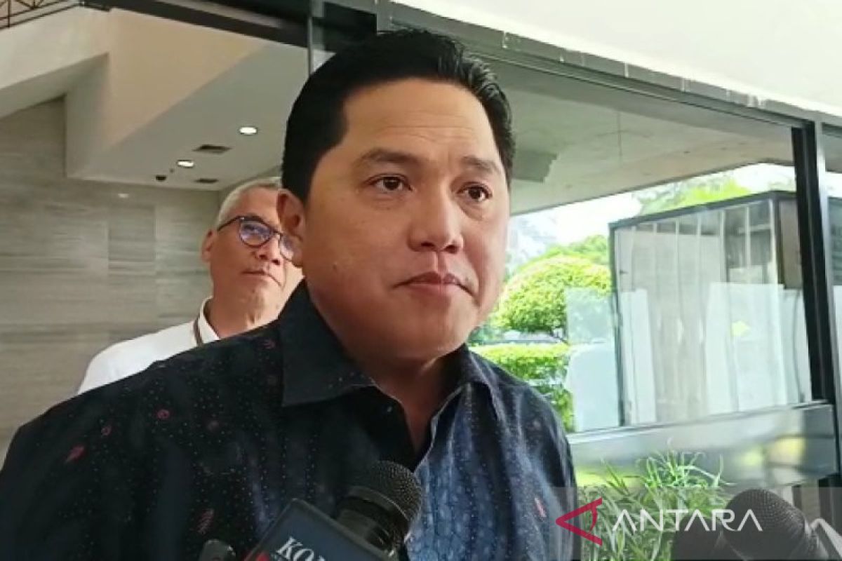 Erick Thohir belum laporkan sanksi FIFA ke Presiden Jokowi