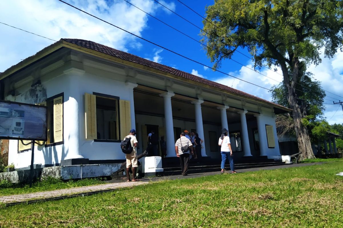 BPK wilayah XX Maluku  benahi istana mini   Banda