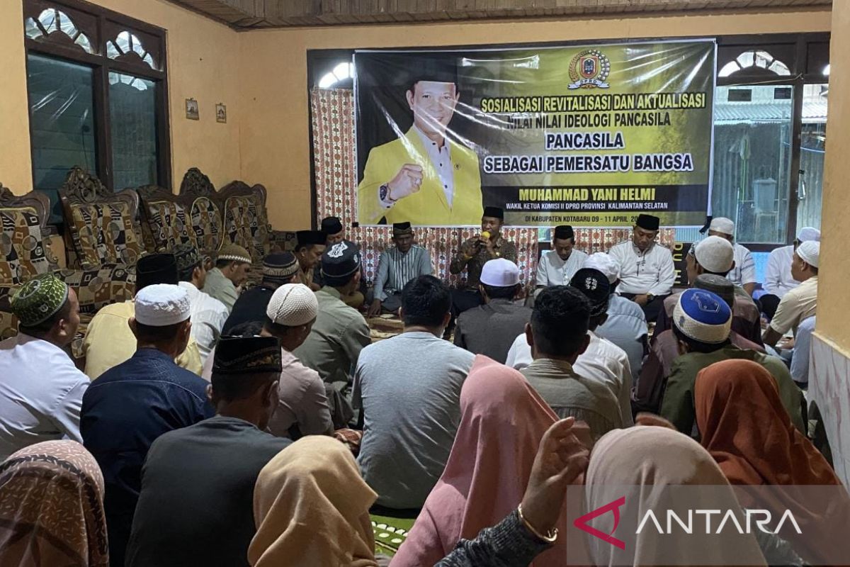 Anggota DPRD Kalsel perkuat Ideologi Pancasila masyarakat pedesaan