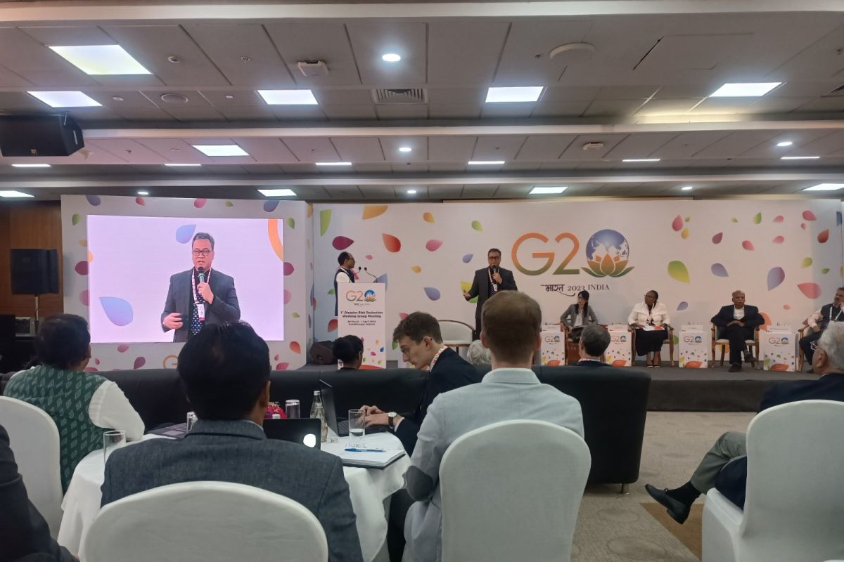 BNPB shares experiences in disaster risk reduction at G20 India