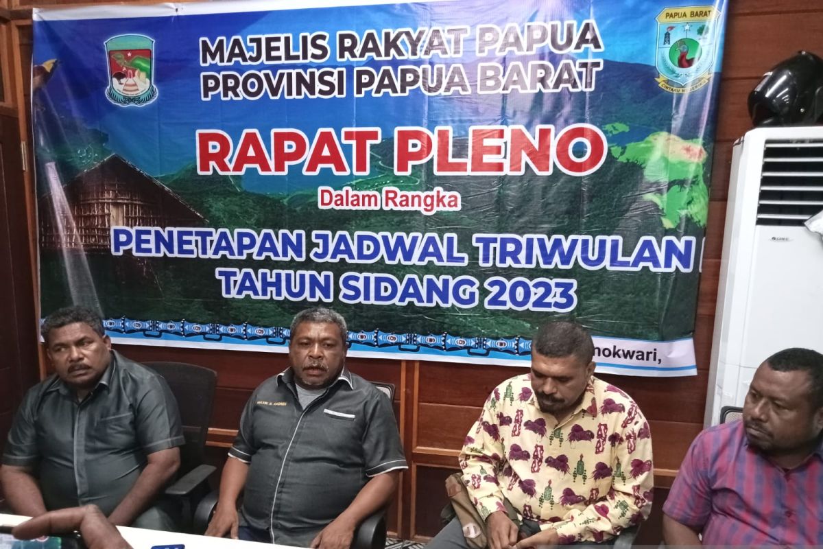 MRP rekomendasikan empat calon Penjabat Gubernur Papua Barat