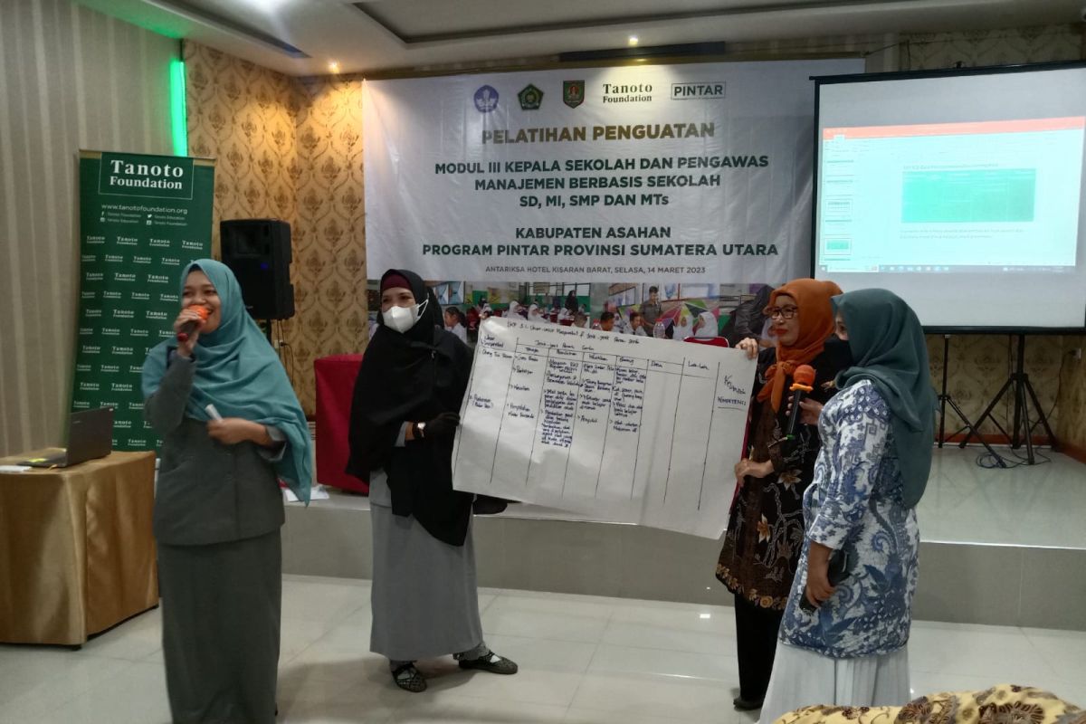 Tanoto Foundation Sumut dukung Kurikulum Merdeka melalui Program PINTAR