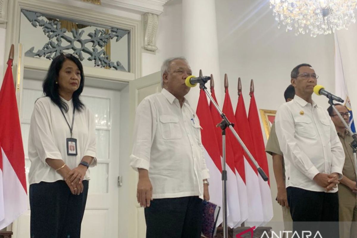 Heru dan Menteri PUPR bahas revitalisasi Monas menjadi lebih hijau